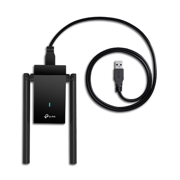 Безжичен USB 2-лентов адаптер TP-Link Archer TX20U Plus AX1800-photo 1