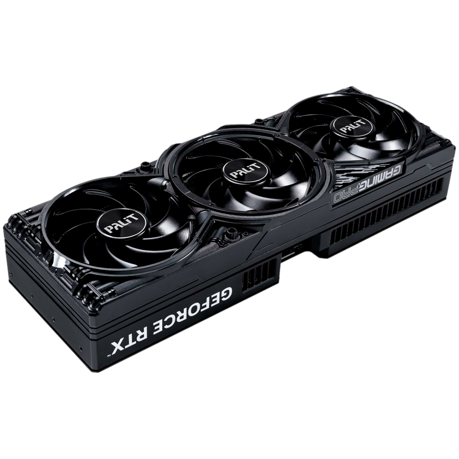 PALIT GeForce RTX 5080 GamingPro 16GB GDDR7, 256 bit, 1x HDMI 2.1b, 3x DP 2.1b, 3 Fan, 1x 16-pin pwr connector, 850W, 331.9 x 127.1 x 60 mm, NE75080019T2-GB2031A-photo 2