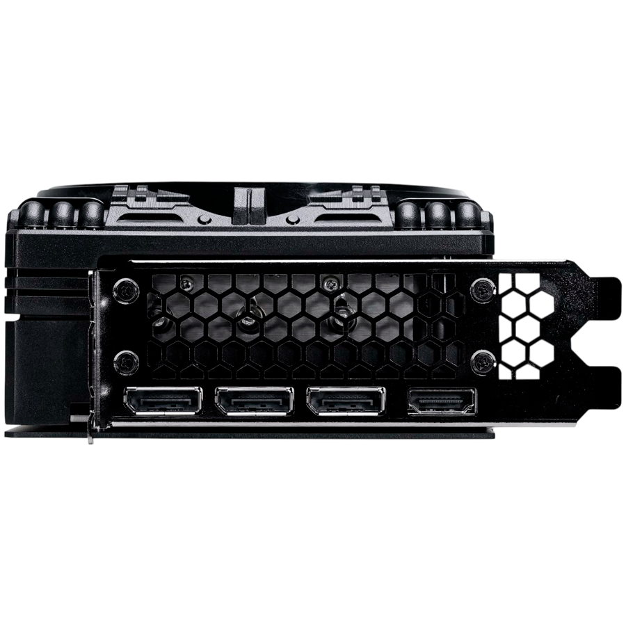 PALIT GeForce RTX 5080 GamingPro 16GB GDDR7, 256 bit, 1x HDMI 2.1b, 3x DP 2.1b, 3 Fan, 1x 16-pin pwr connector, 850W, 331.9 x 127.1 x 60 mm, NE75080019T2-GB2031A-photo 5