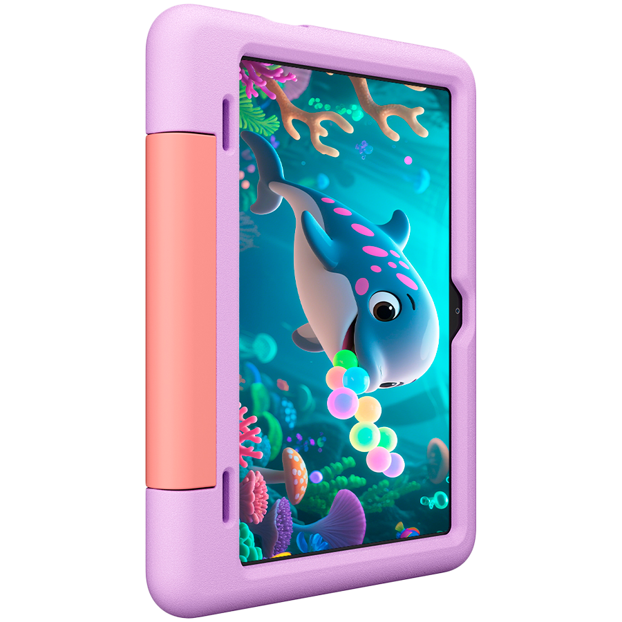 Blackview Tab 20 Kids Tablet 10.1" , 4+64GB Unisoc T310 5+8MP , Android 15 , 6600mAh + 10W , Wi-Fi , Purple, Kids Edition-photo 1