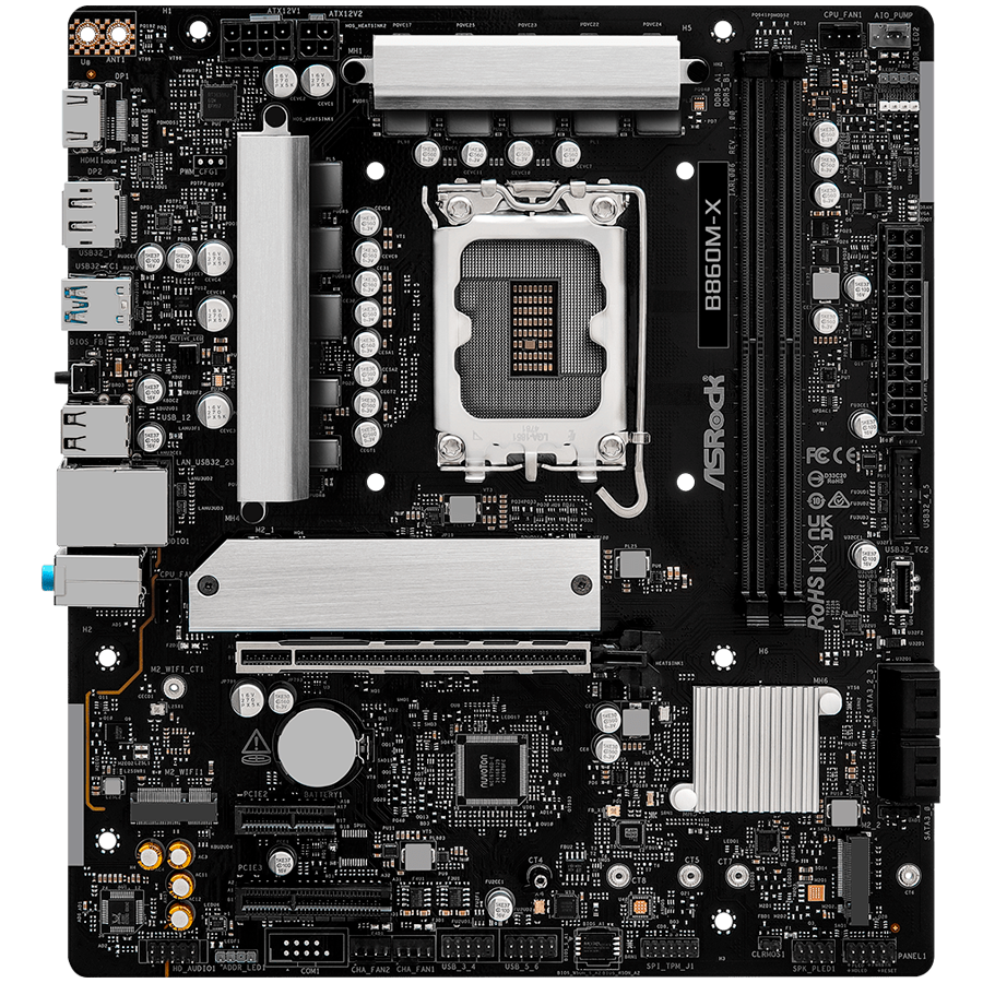 ASROCK B860M-X mATX LGA1851 DDR5-photo 1