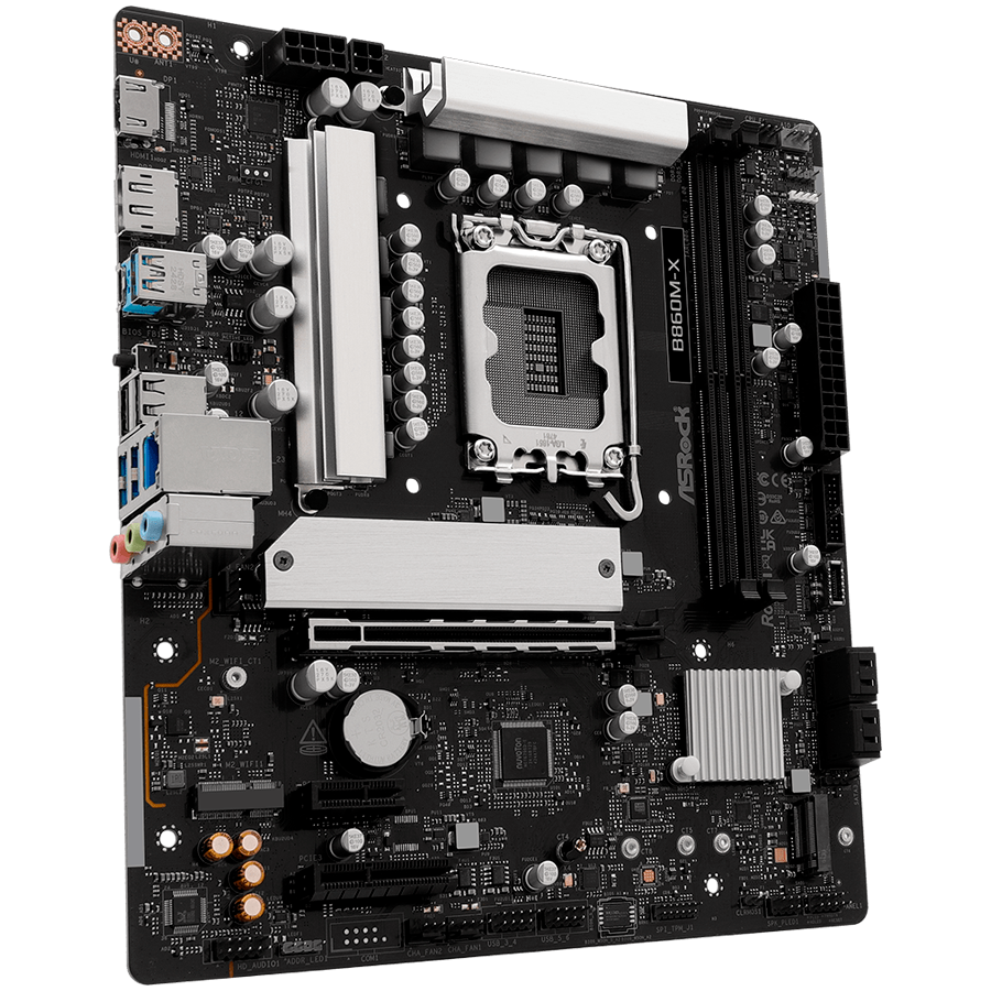 ASROCK B860M-X mATX LGA1851 DDR5-photo 2