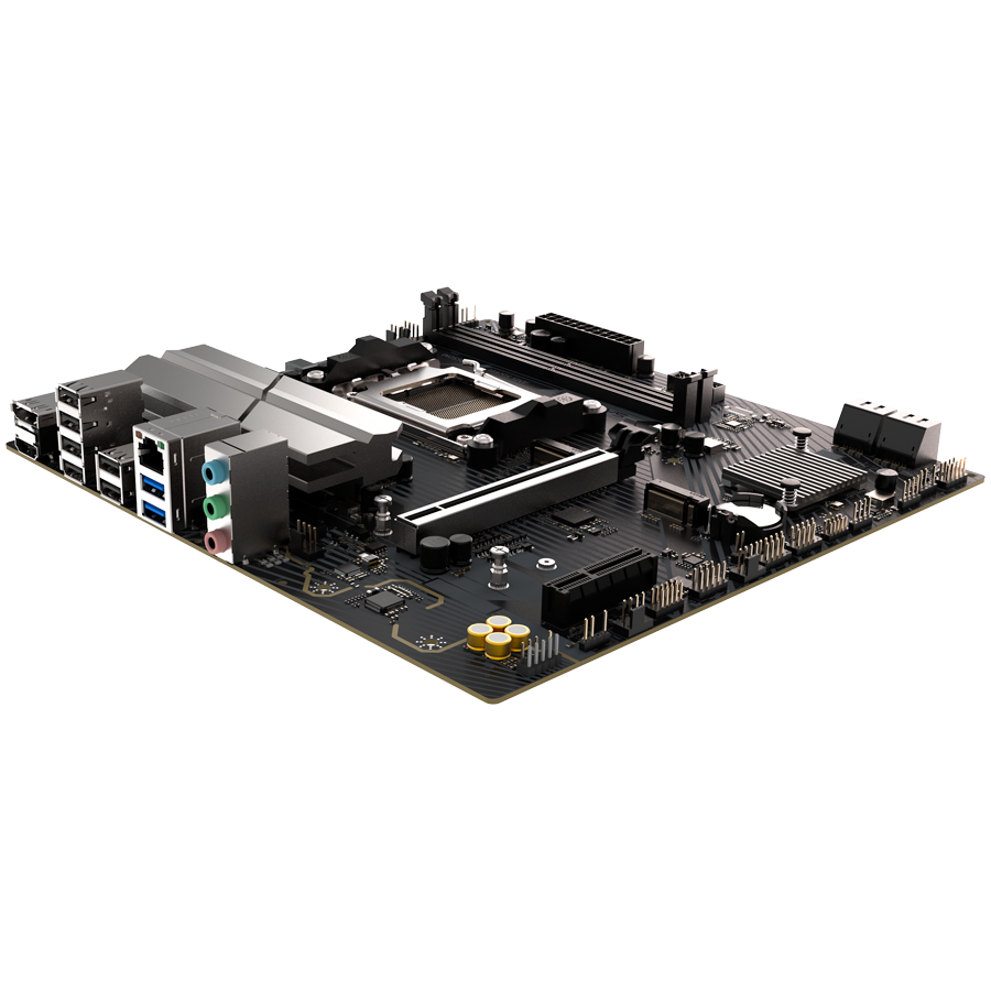 SAPPHIRE B650M-E, 1XDP, 1XHDMI, 2XU3, 6XU2, 2XM2, 4XSATA, M-ATX FULL-photo 4