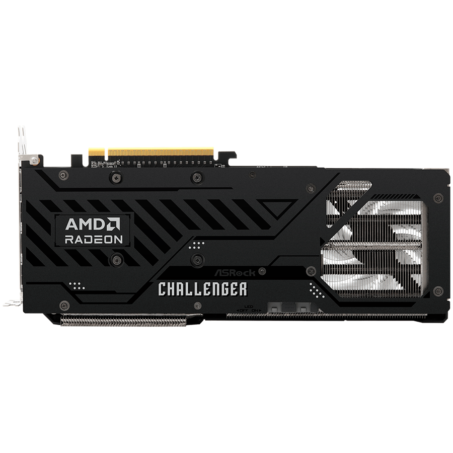 ASROCK Video Card AMD Radeon RX 9070 XT Challenger 16GB GDDR6 256-bit, 1x HDMI, 3x DP, 2x 8-pin PWR connector, PCIe 5.0 x16, recommended PSU 800W, 290 x 23 x 56 mm, 2.8-slot, 90-GA61ZZ-00UANF-photo 4