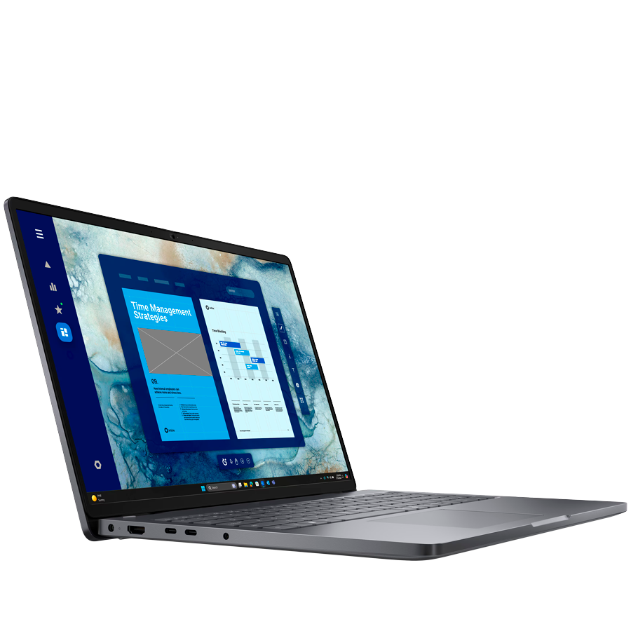 Dell Pro 16 (PC16250), Intel Core Ultra 5 235U vPro(C12, T14, 12MB cache, up to 4.9GHz), 16.0"FHD+(1920x1200) NoTouch, 16GB(1x16GB) DDR5, 512GB M.2 SSD, Intel Graphics, WiFi+BT, IR Cam+Mic, BG Backlit KBD, Ubuntu, 3Y B.Ons-photo 1