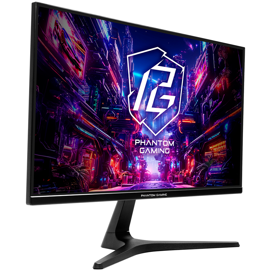 Asrock Gaming Monitor PG25FFT, 24.5 inch FHD(1920x1080) IPS, 180 Hz, 126% sRGB, 1100:1, 250 cd/m, AMD FreeSync, View angle 178 /178, 1ms (MPRT), Flicker-free, 2x 2W Speakers, 2x HDMI 2.0, 1x DP 1.4, 1x Audio Jack (3.5mm), VESA, 3Y-photo 1