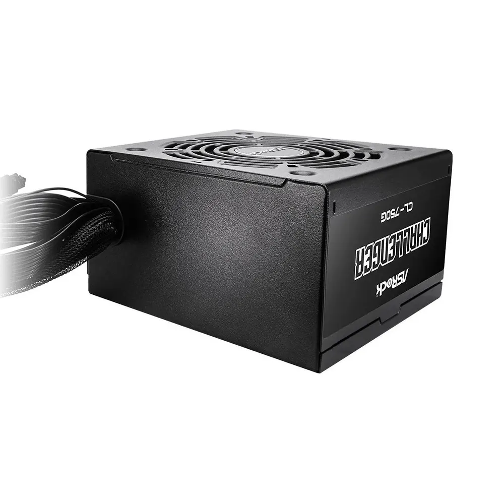 Захранване Asrock CL-750B, 750W, 80 Plus BRONZE, Non Modular PSU, 1x EPS 12V CPU(4+4pin) - CL-750B-photo 1