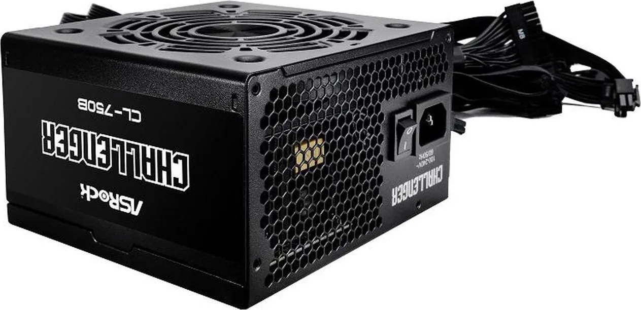 Захранване Asrock CL-750B, 750W, 80 Plus BRONZE, Non Modular PSU, 1x EPS 12V CPU(4+4pin) - CL-750B-photo 6