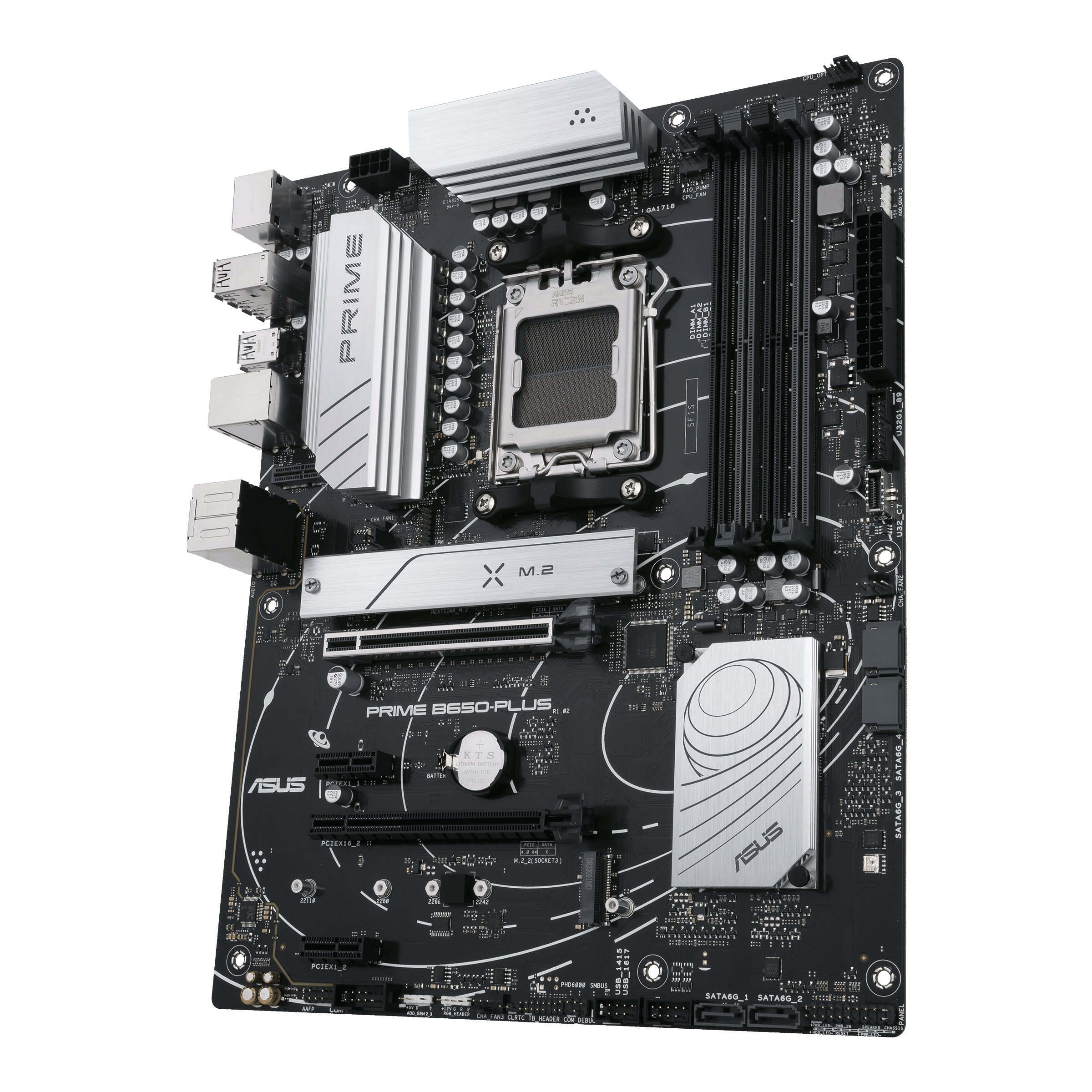 MB ASUS PRIME B650-PLUS (AMD,AM5,DDR5,ATX) - (A) - 90MB1BS0-M0EAY0-photo 3