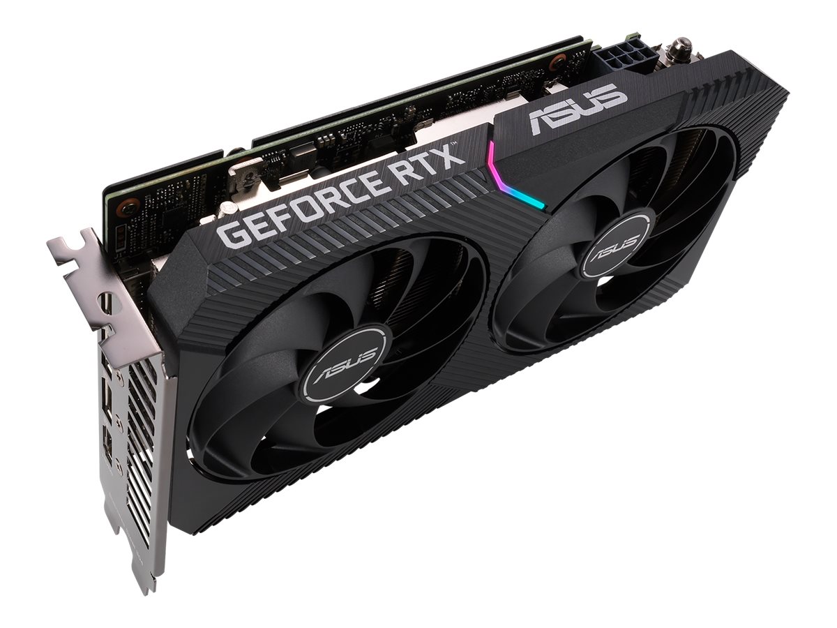 Видео карта ASUS GeForce RTX 3060 12GB Dual V2 OC - 90YV0GB2-M0NA10-photo 1
