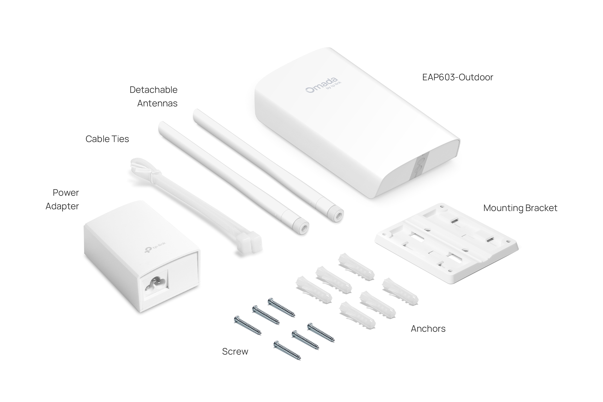 Точка за достъп TP-Link Omada EAP603-Outdoor за вътрешна/външна употреба WiFi 6 AX1800-photo 5
