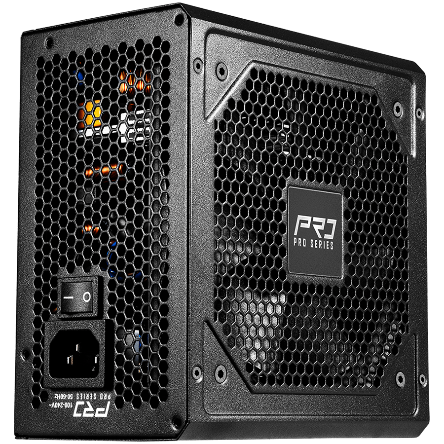 Asrock PRO-650B, 650W, 80 Plus BRONZE, Non Modular PSU, 1x EPS 12V CPU(4+4pin), 2x PCIe (6+2pin), 2x 4-pin connectors, 4x SATA, OCP, SCP, OVP, UVP, OTP, OPP protections, 120 mm Fan, ATX 3.1, 3Y warranty-photo 2