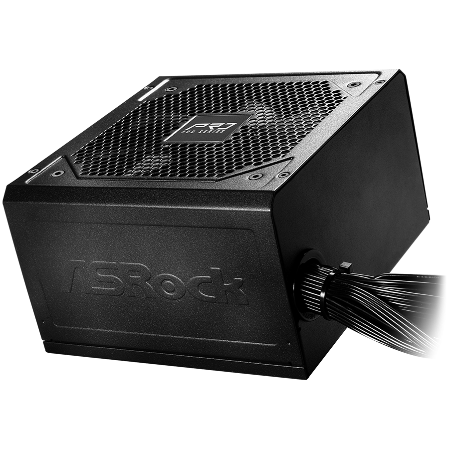 Asrock PRO-650B, 650W, 80 Plus BRONZE, Non Modular PSU, 1x EPS 12V CPU(4+4pin), 2x PCIe (6+2pin), 2x 4-pin connectors, 4x SATA, OCP, SCP, OVP, UVP, OTP, OPP protections, 120 mm Fan, ATX 3.1, 3Y warranty-photo 3