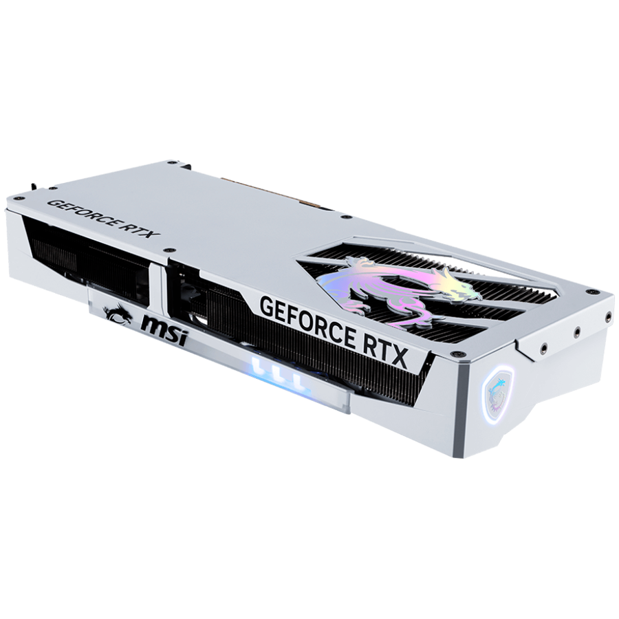MSI Video Card Nvidia GeForce RTX 5070 12G GAMING TRIO White, 12GB GDDR7, 192bit, Effective Memory Clock: 28000MHz, Boost: 2512 MHz, 6144 CUDA Cores, PCIe 5.0, 3x DP 2.1b, HDMI 2.1b, RAY TRACING, Triple Fan, 1x16pin, 650W Recommended PSU, 3Y-photo 2