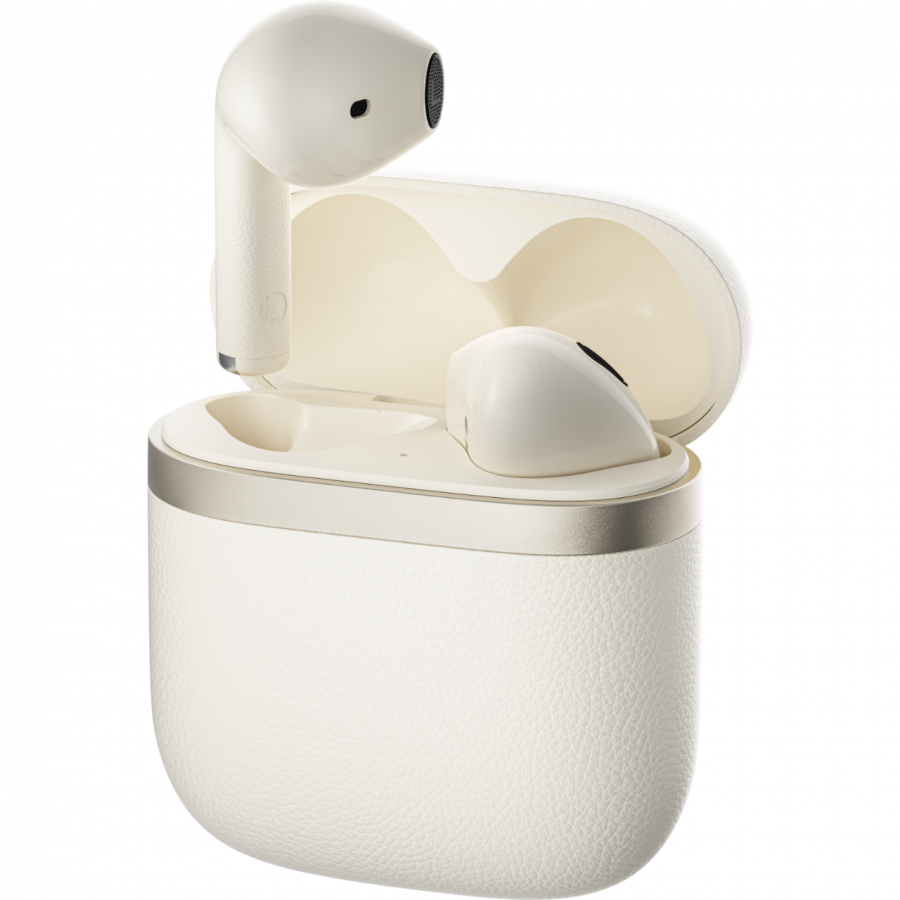 Edifier W200Ts TWS Earbuds, BT V5.3, Touch controls, Up to 22H Battery, USB-C, IP54, Ivory