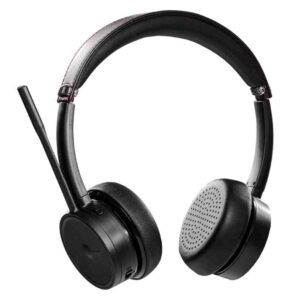 Tellur Voice Pro стерео слушалки, Bluetooth, USB-A донгъл, черен