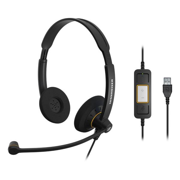 EPOS I Sennheiser IMPACT SC 60 стерео слушалки, ML, USB - Image 2