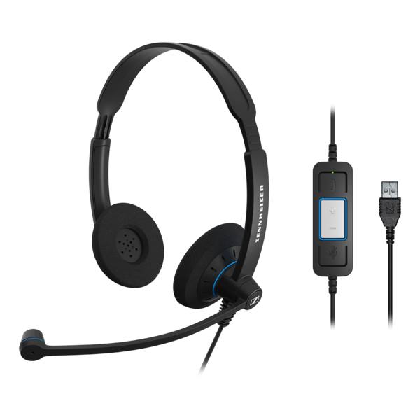EPOS I Sennheiser IMPACT SC 60 стерео слушалки, ML, USB