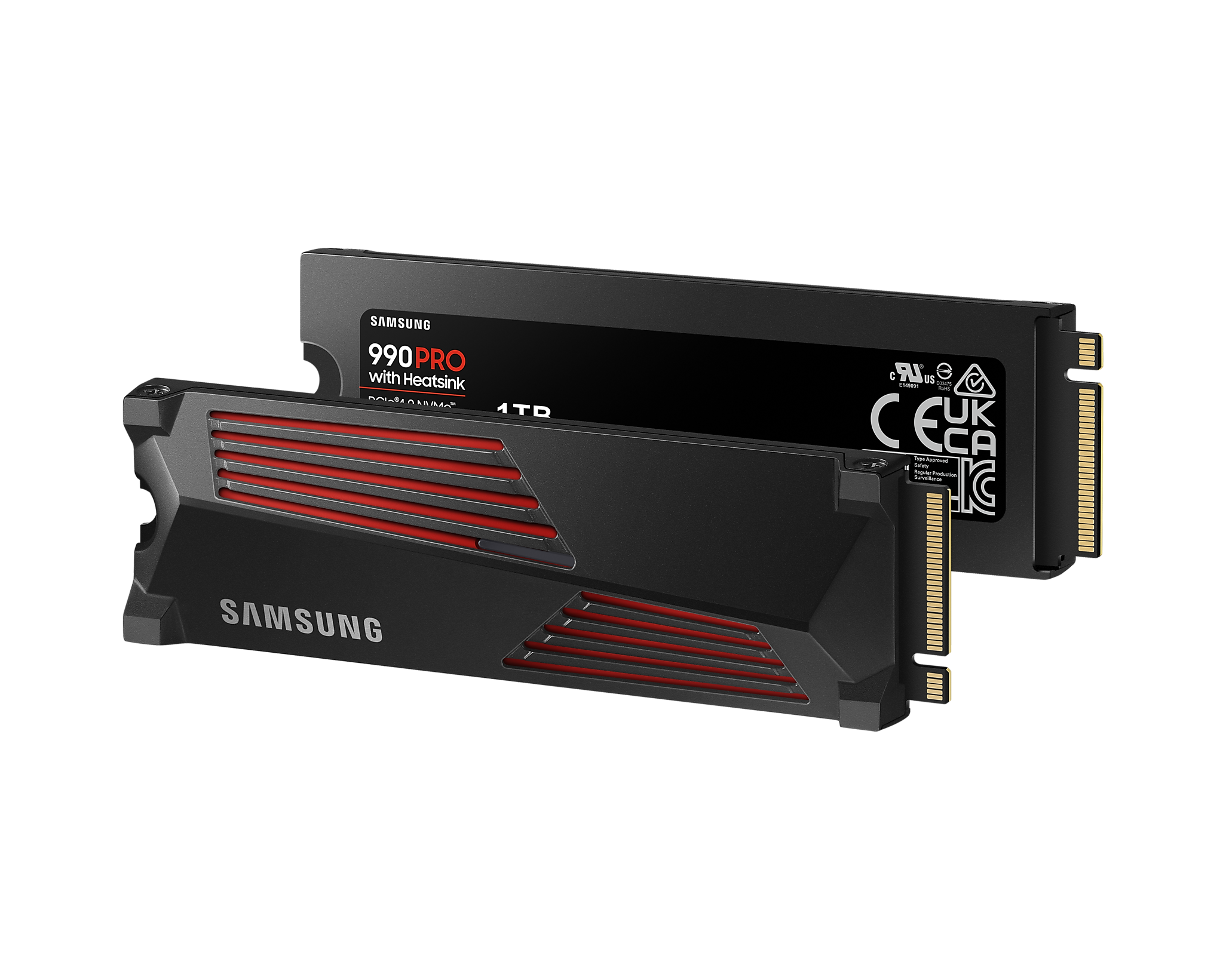 SSD SAMSUNG 990 PRO с Heatsink, 1TB, M.2 Type 2280, MZ-V9P1T0CW - MZ-V9P1T0CW - Image 3
