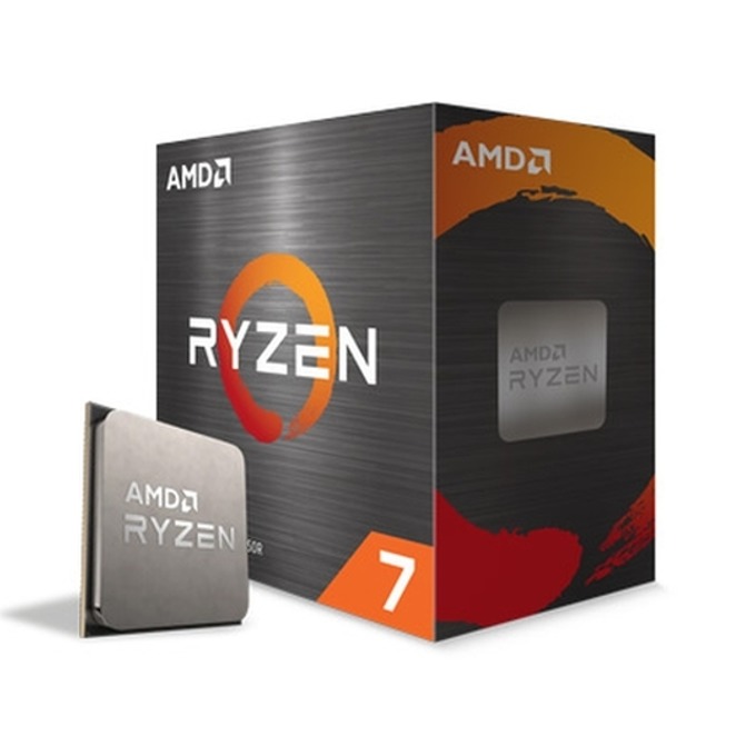 AMD CPU Desktop Ryzen 7 5800X, осемядрен (3.8/4.7GHz, 32MB Cache, AM4) BOX, без охлаждане, 100-100000063WOF-photo 1