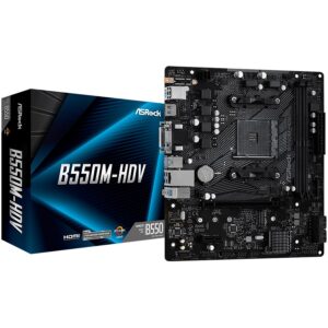 ASROCK B550M-HDV mATX AM4 DDR4 - B550M-HDV