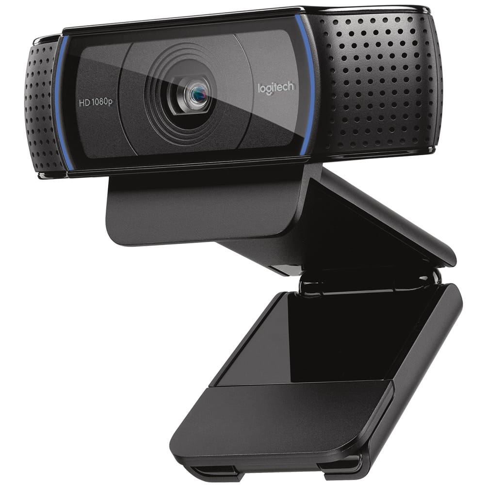 Logitech HD Pro Webcam C920, 1080p FULL HD, стерео микрофони, USB - 960-001055