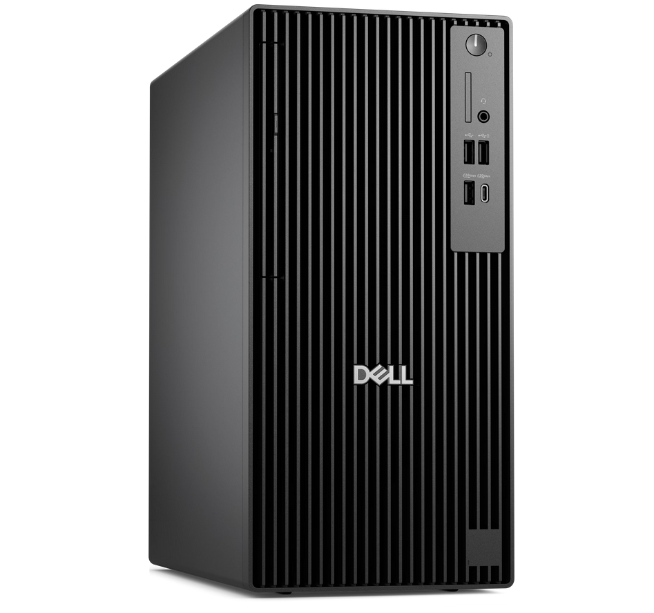 Dell Pro Tower Plus QBT1250, Intel Core Ultra 5 235 (13 TOPS NPU, 14 cores, up to 5.0GHz), 16GB: 1 x 16GB, DDR5, up to 5600 MT/s, 512GB SSD, Integrated Graphics, 8x DVD+/-RW, 260W, Ubuntu, 3Y PS, BTO103_QBT1250_EMEA_UBU