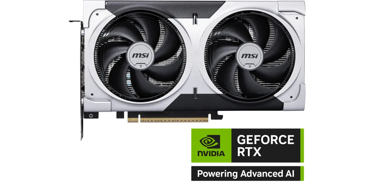 MSI RTX 5060Ti MSI RTX VENTUS 2X OC Plus 8GB/3xDP/HDMI, V536-001R