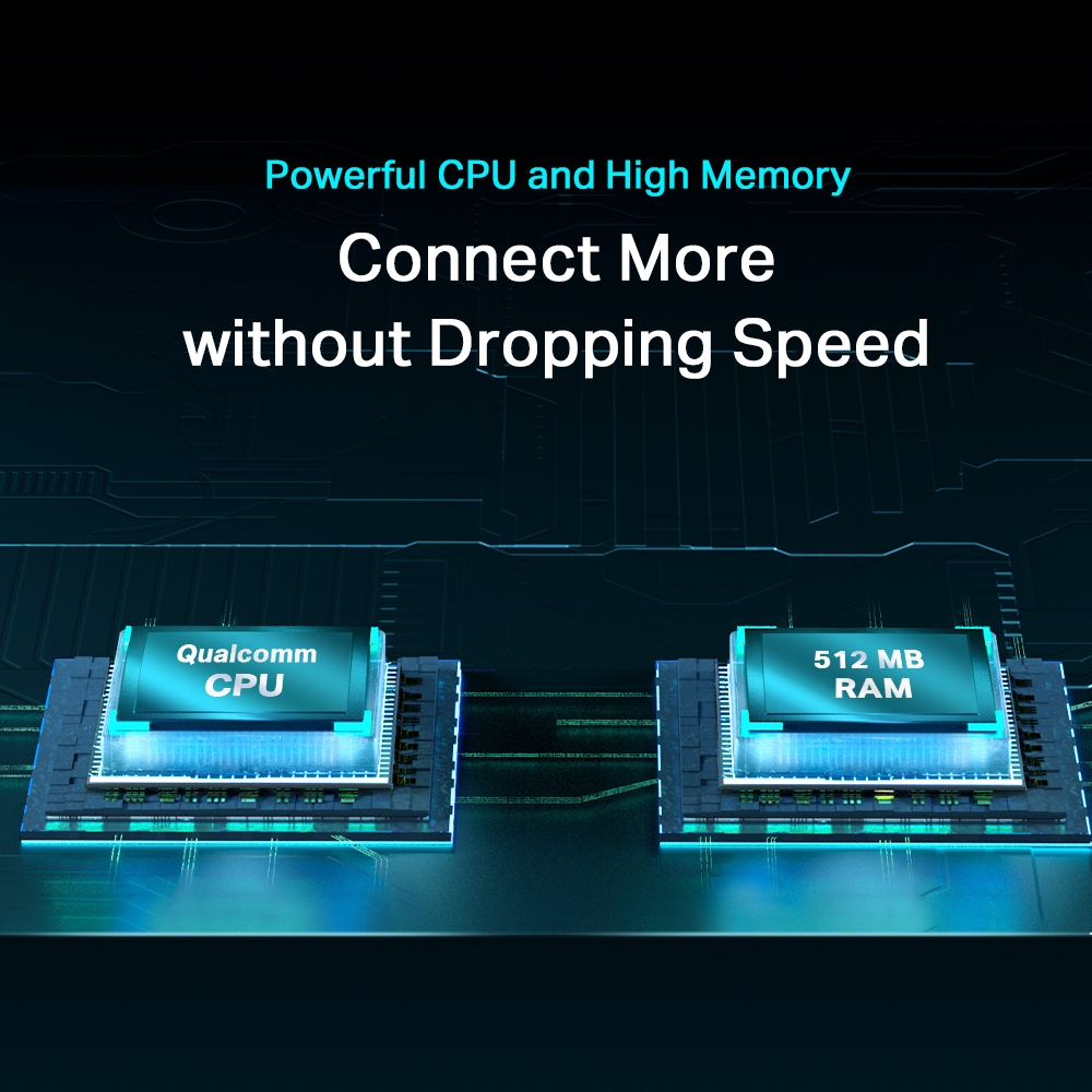 2-лентов Gigabit Wi-Fi 6 рутер TP-Link Archer AX55 AX3000 (v)-photo 4