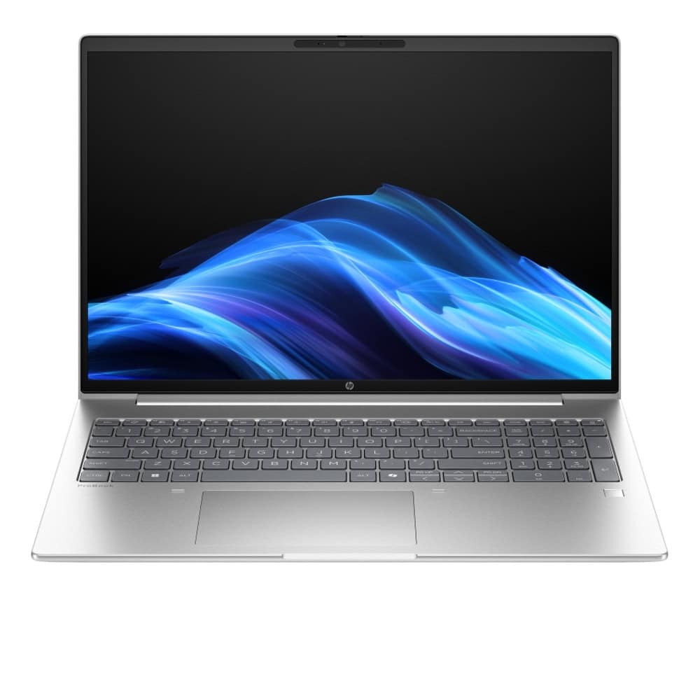 HP ProBook 4 G1a AI 16" Pike Silver, Ryzen 7 250(up to 5.1GHz/16MB/8C), 16" WUXGA AG 300nits, 32GB 5600Mhz 1DIMM, 512MB PCIe SSD, WiFi 6E + BT 5.3, FPR, Backlit Kbd, 3C Batt, Win 11 Pro, 3Y Offsite, B9YL0ET_32GB