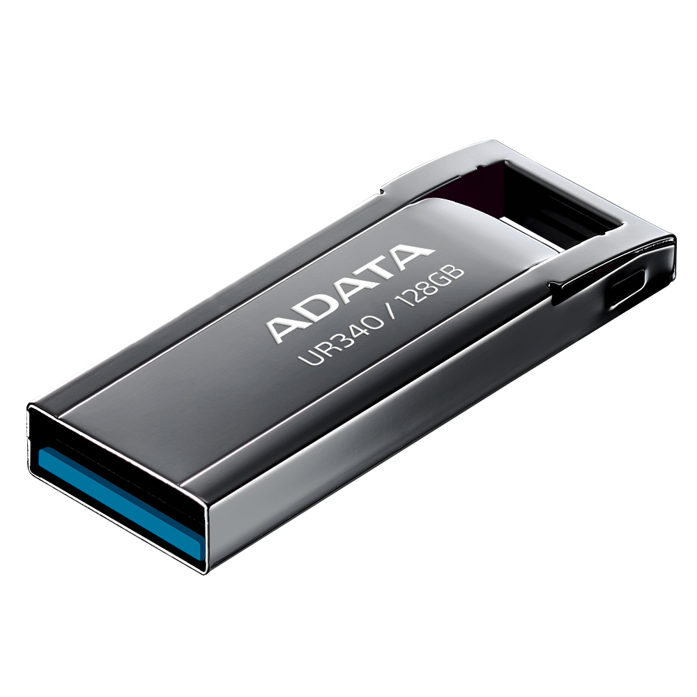 128GB USB UR340 ADATA BLACK-photo 1