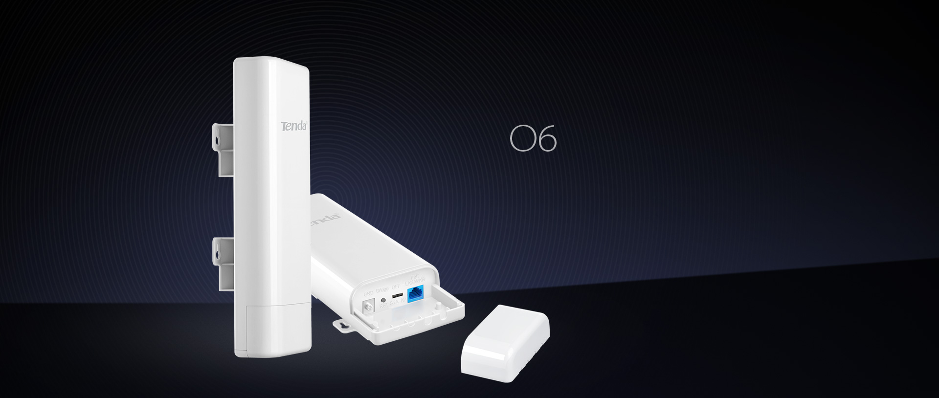 TENDA O6 WL OUTDOOR PTP CPE-photo 2