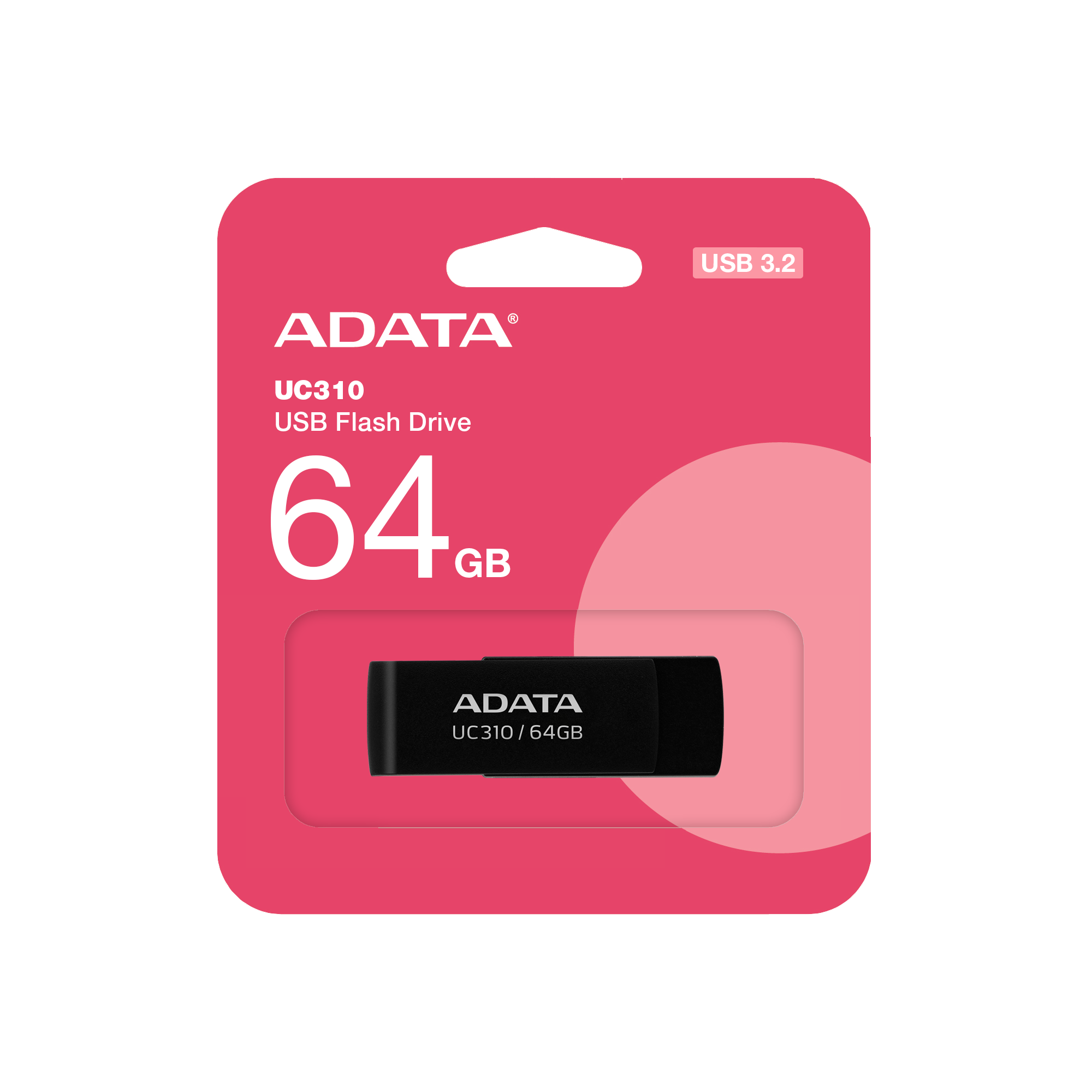 64GB TYPE-C UC310 ADATA BLACK