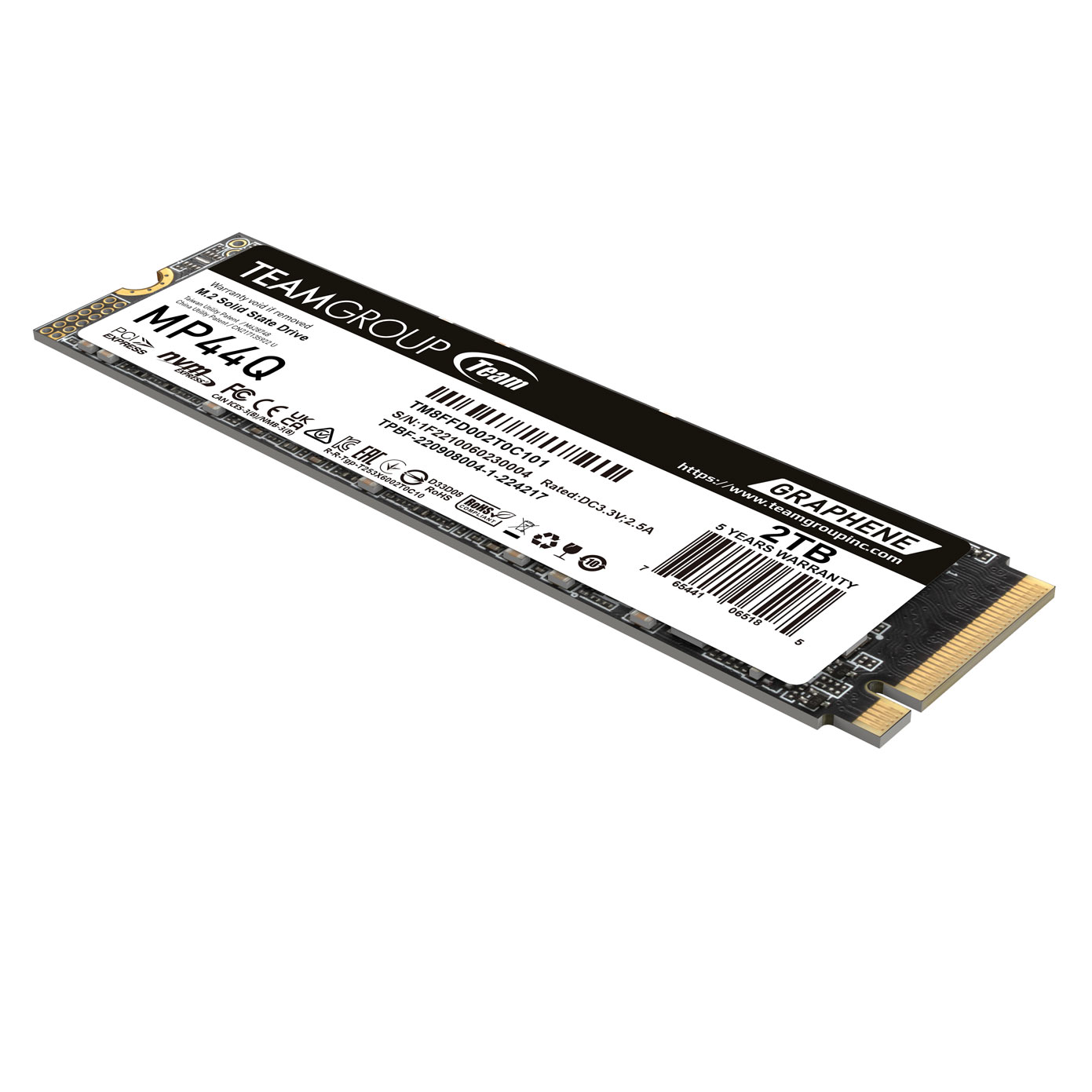 TEAM SSD MP44Q 2TB M2 PCI-E - Image 2