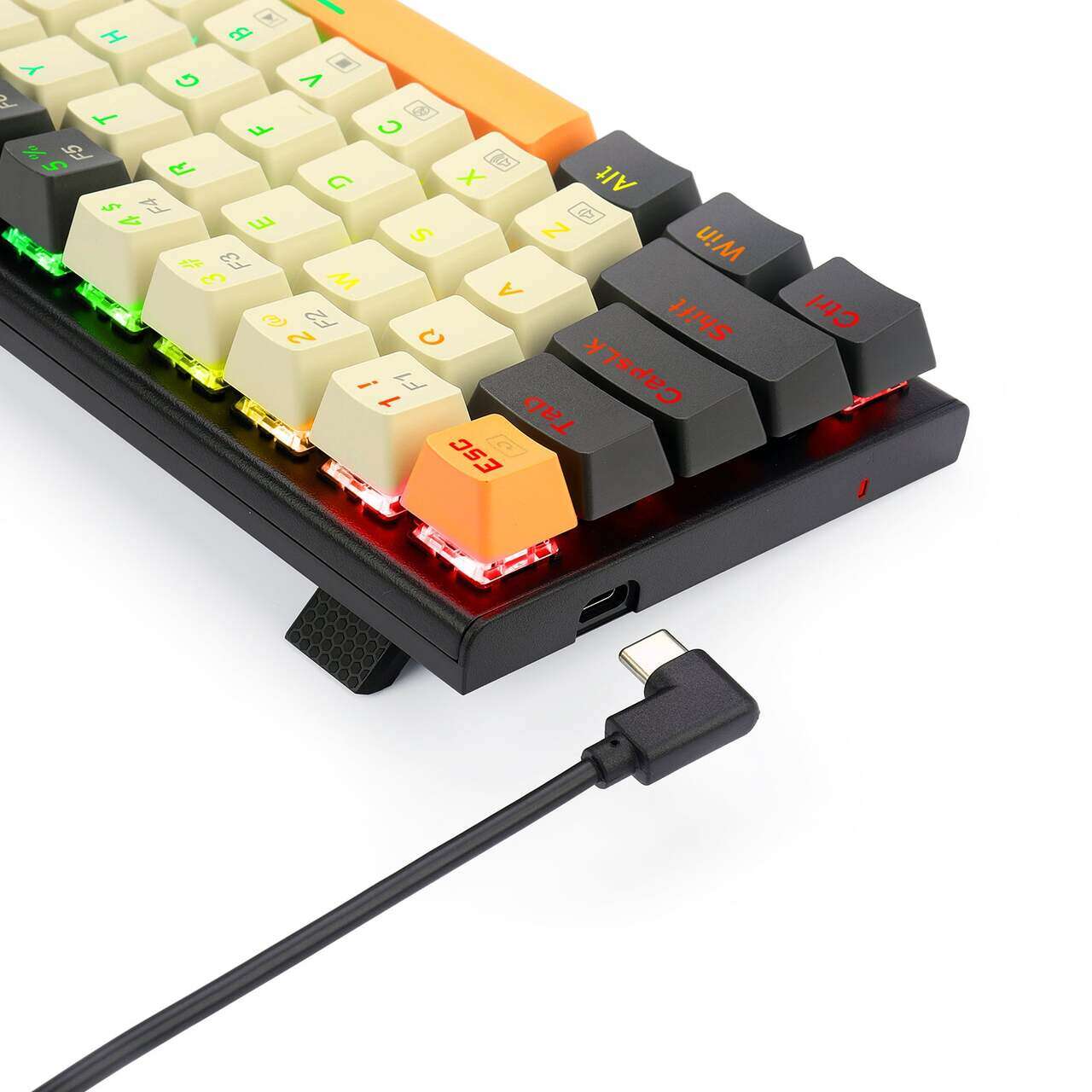 Клавиатура Redragon Ryze K633CGO-RGB_RD RGB с червени суичове-photo 3