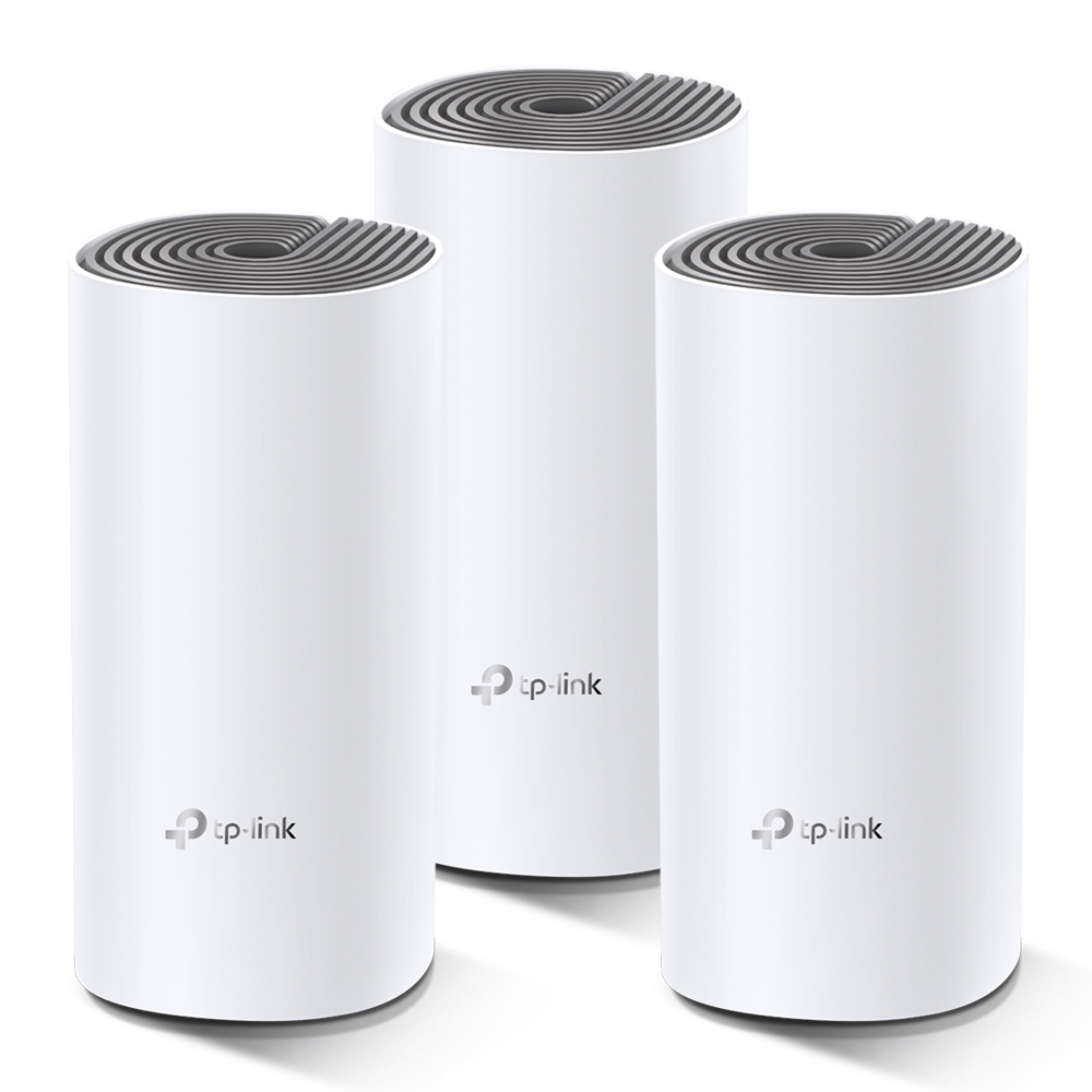 Безжична Mesh Wi-fi система TP-Link Deco E4 AC1200 (3-pack)-photo 4