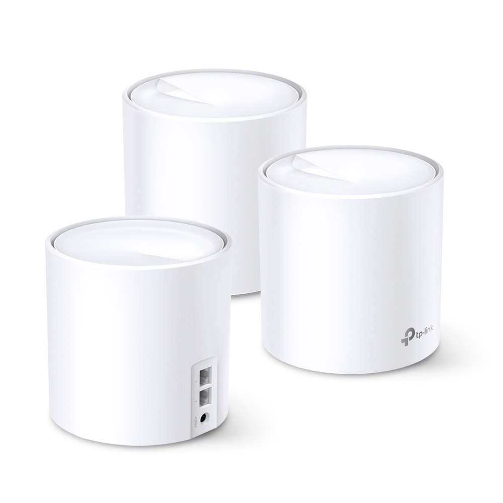 Безжична Wi-fi 6 Mesh система TP-Link Deco X60(3-pack) AX3000-photo 4