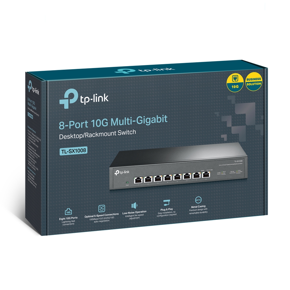 8-портов 10G настолен комутатор TP-Link TL-SX1008-photo 1