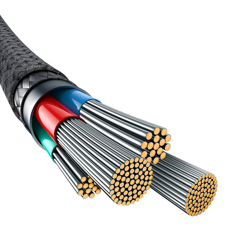 Кабел Baseus Unbreakable Series USB към Lightning 2.4A 2м P10355802111-01 - черен-photo 4