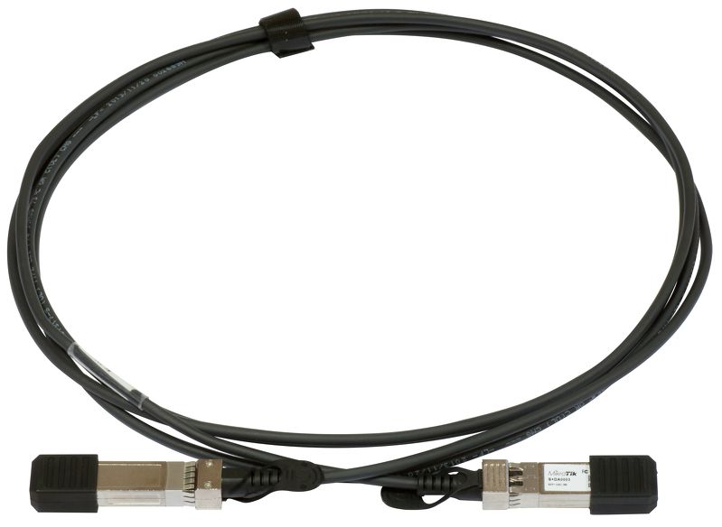 Оптичен кабел MikroTik SFP+ direct attach cable 3 метра