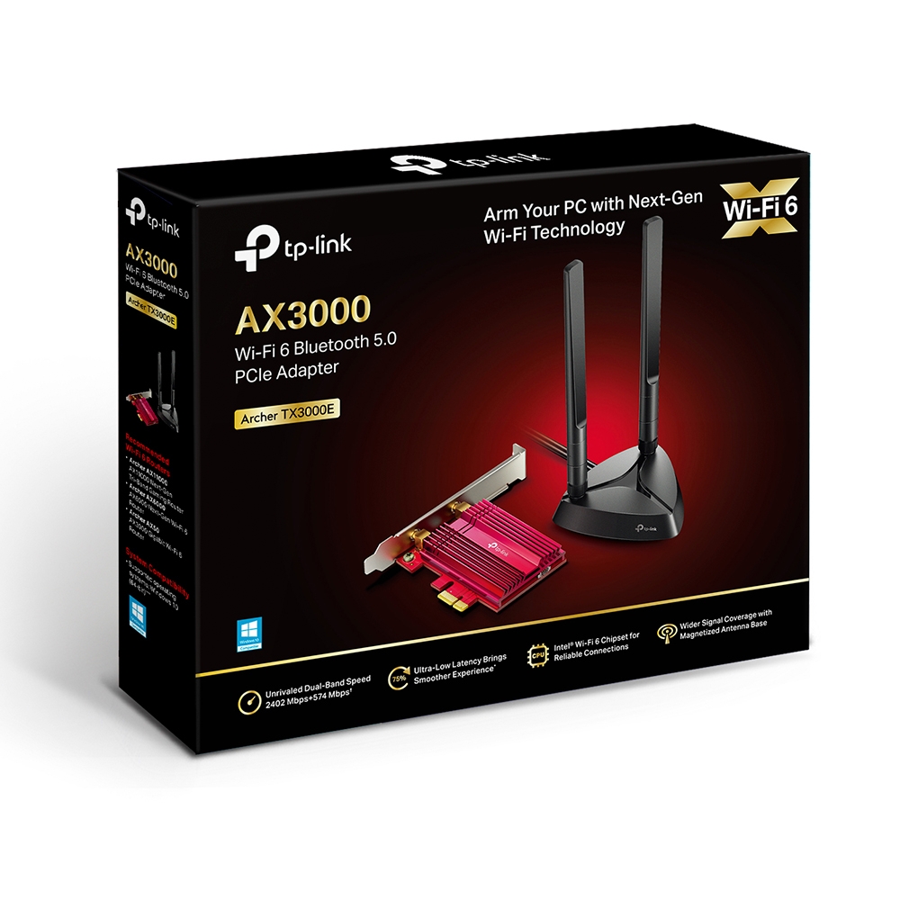 Bluetooth 5.0 PCIe адптер TP-Link Archer TX3000E Wi-Fi 6-photo 4
