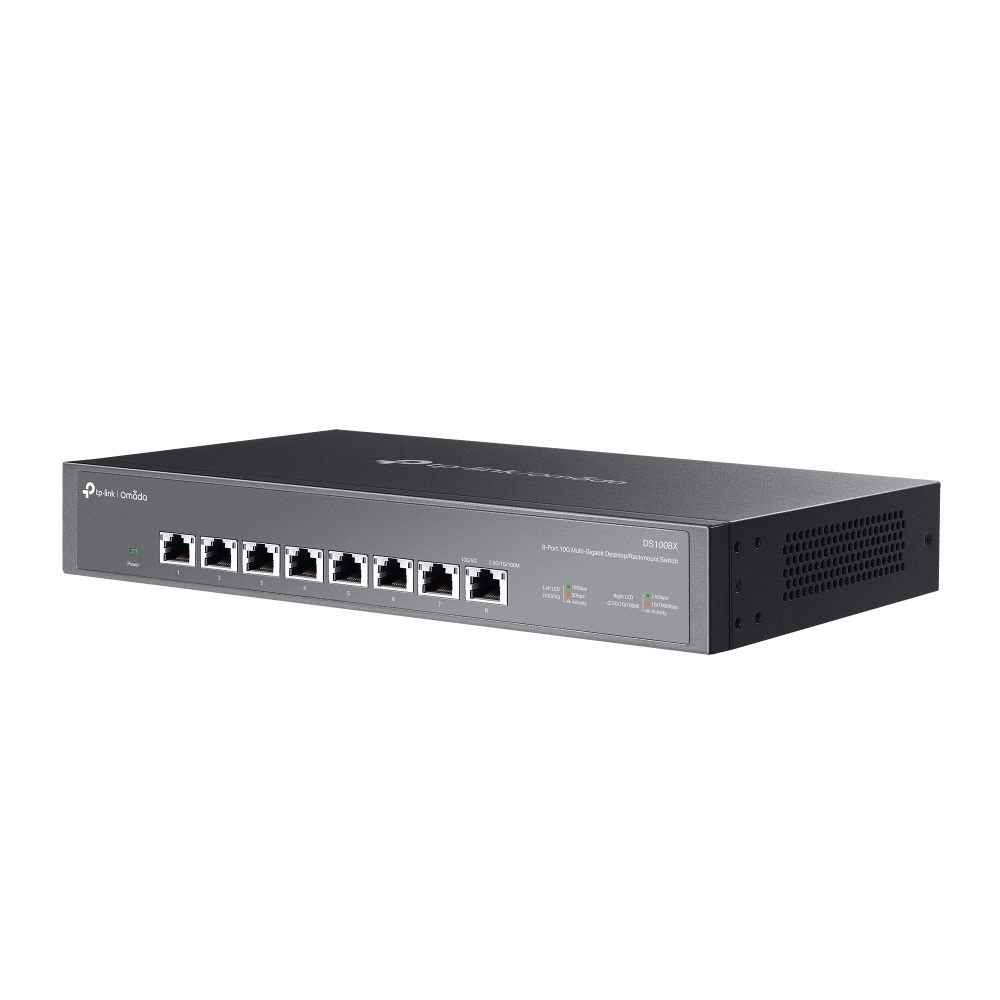 8-портов 10G неуправляем Desktop/Rackmount комутатор TP-Link Omada DS1008X-photo 2
