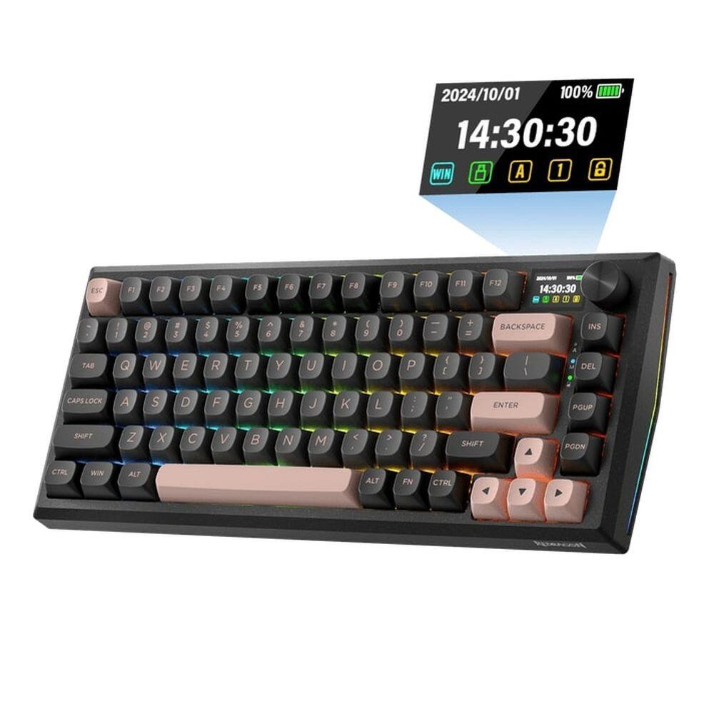 Геймърска механична клавиатура Redragon Eclipse Pro K720GBP-RGB-PRO с Bluetooth и безжична връзка и RGB осветление-photo 2