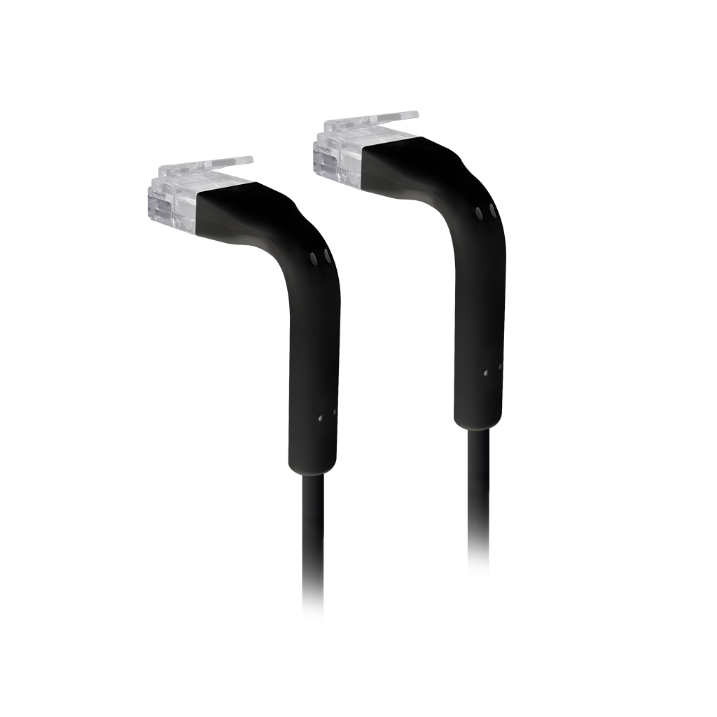 Кабел Ubiquiti UniFi Ethernet Patch Cable U-Cable-Patch-0.3M-RJ45-BK 0.3м - черен