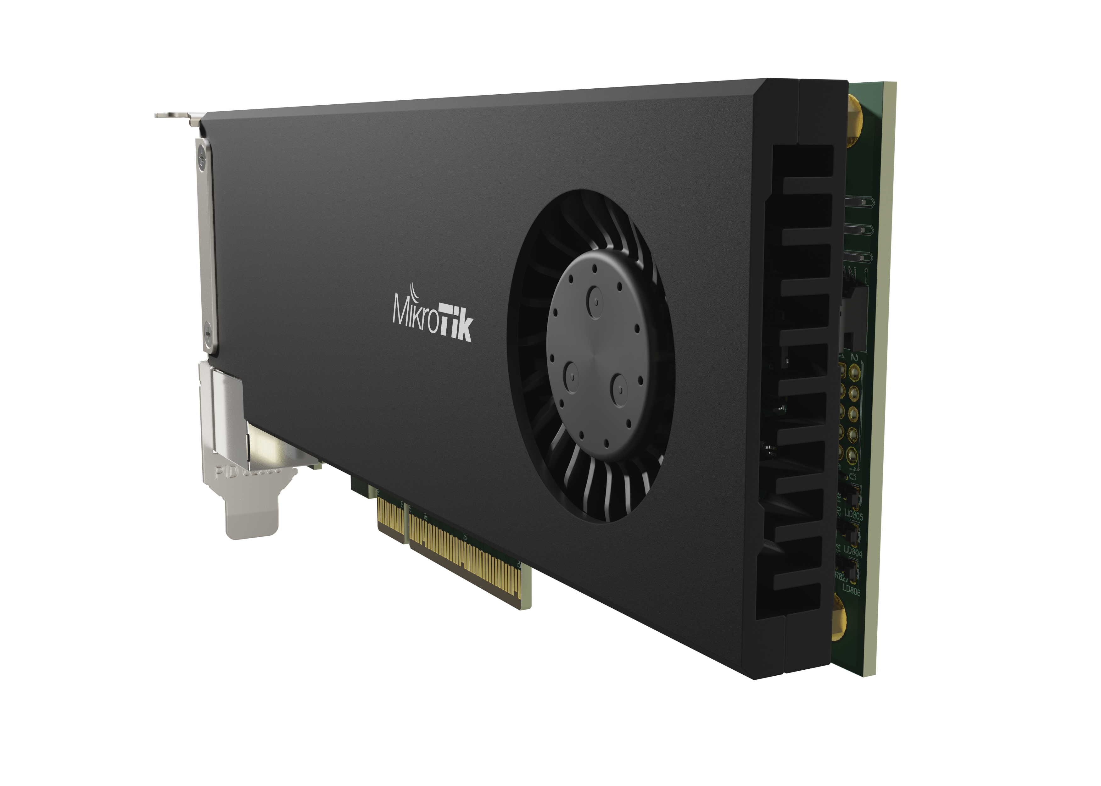 Рутер MikroTik CCR2004-1G-2XS-PCIe smart PCIe network interface High bracket-photo 1