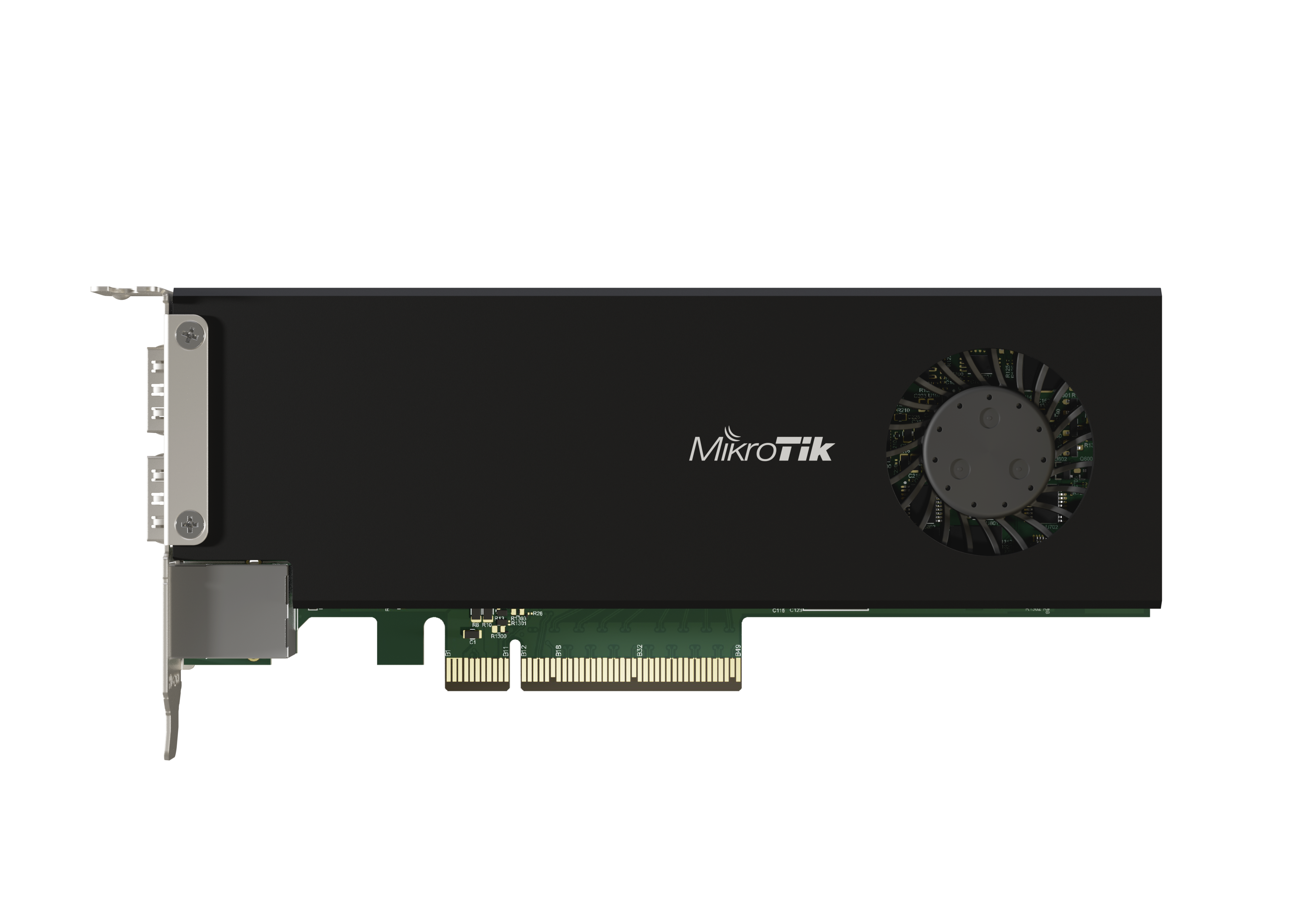 Рутер MikroTik CCR2004-1G-2XS-PCIe smart PCIe network interface High bracket-photo 4