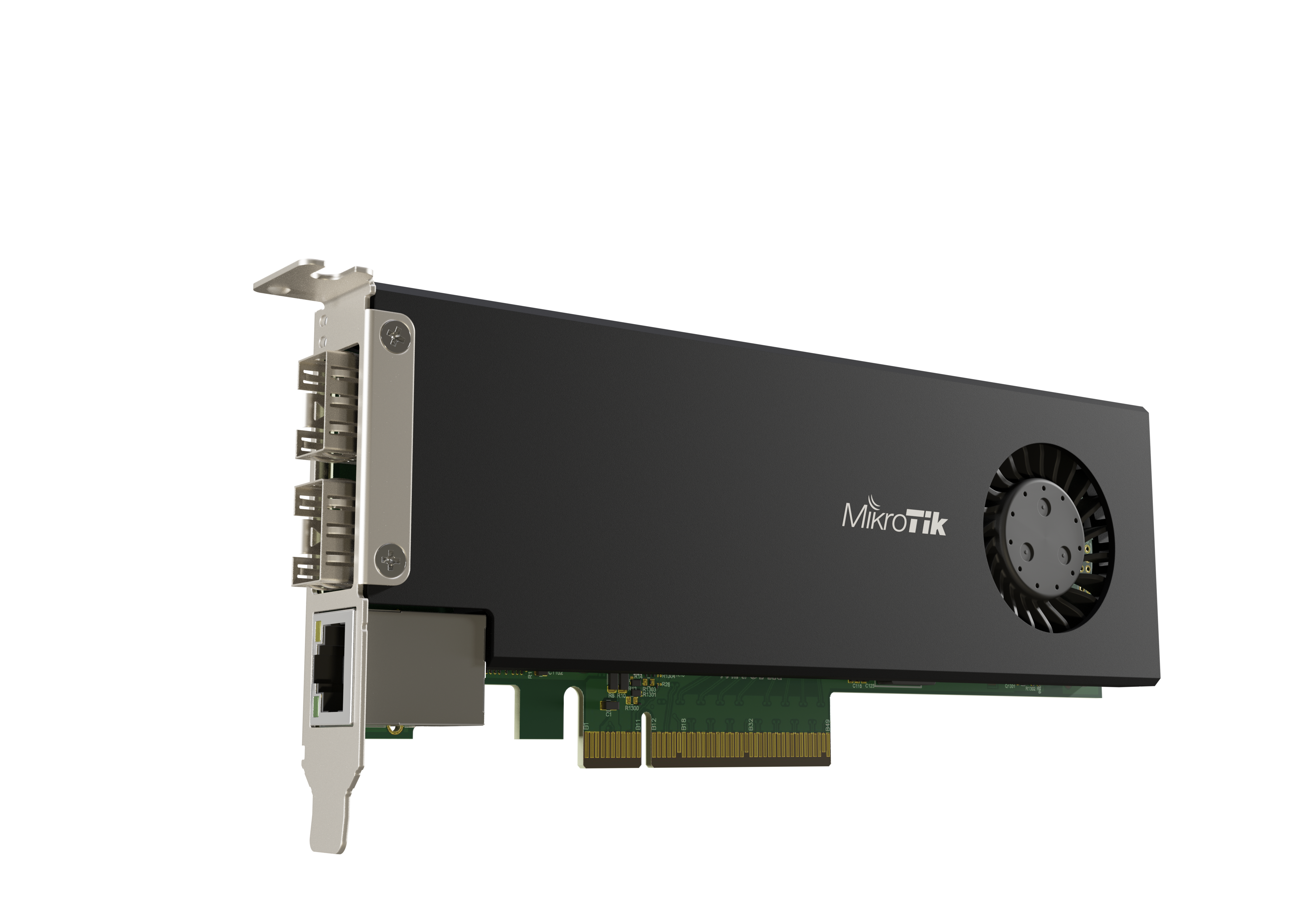 Рутер MikroTik CCR2004-1G-2XS-PCIe smart PCIe network interface High bracket