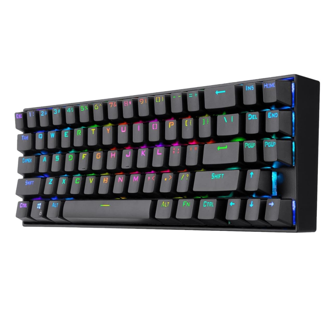 Redragon Deimos K599-KRS-BK Безжична/USB механична RGB клавиатура red switches-photo 1