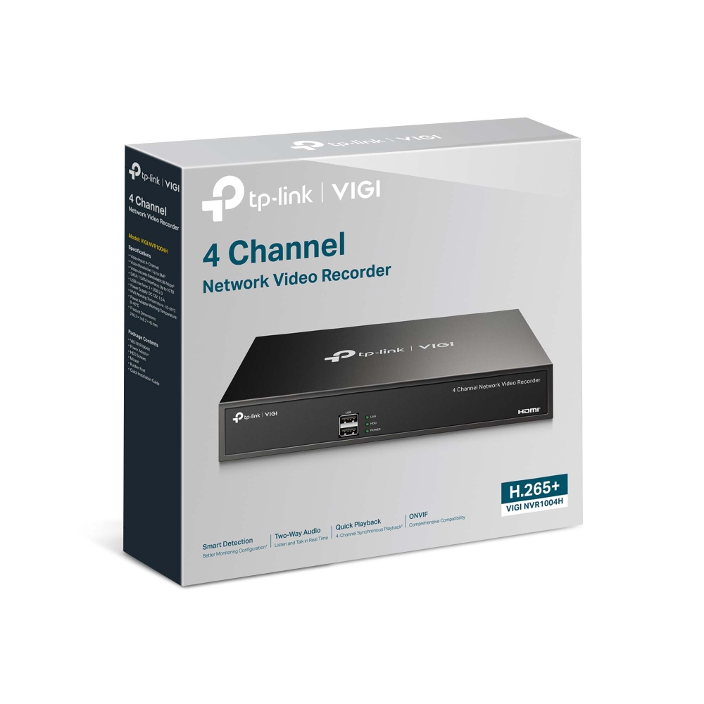 4-канален NVR TP-Link VIGI NVR1004H - Image 4