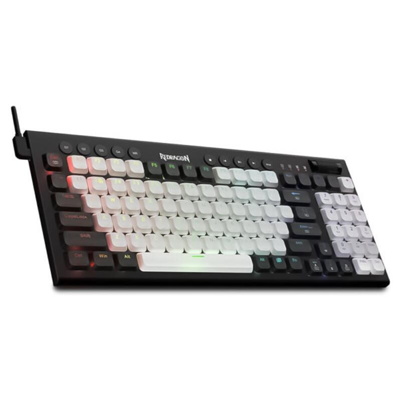 Геймърска механична клавиатура Redragon Sion K653-RGB RGB осветление red switches - черна-photo 3